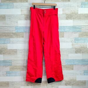HEAD Sportswear Vintage 90s Ski Snowboard Pants Red Entrant Nylon Mens Large